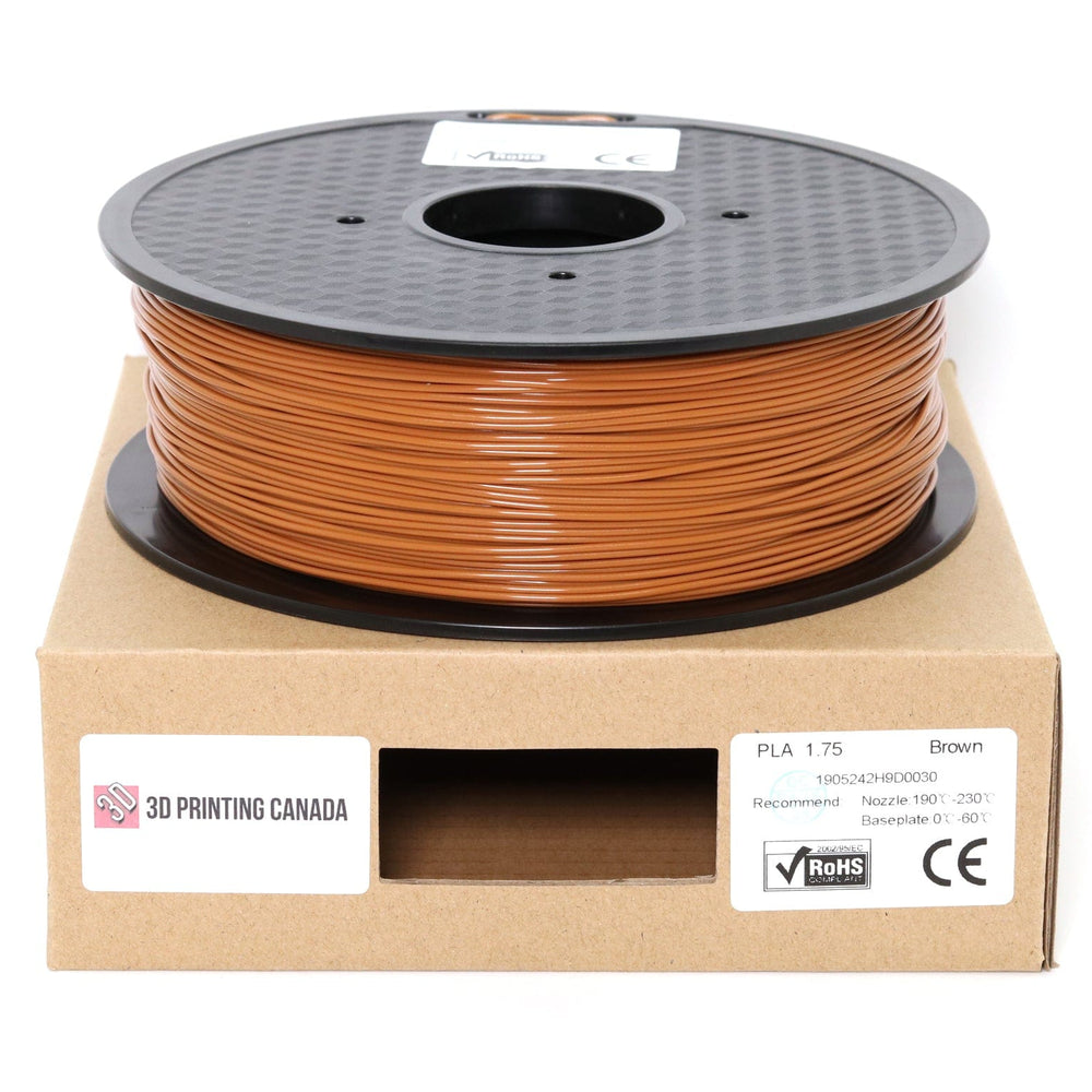 Marron - Filament PLA Standard - 1.75mm, 1kg 