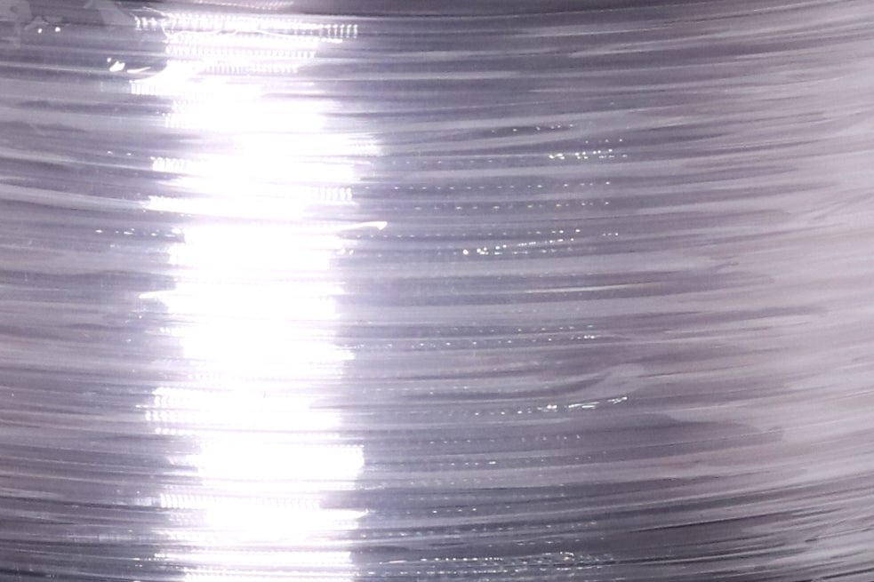 Transparent - Standard PETG Filament - 1.75mm, 1kg
