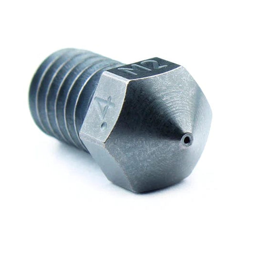 Micro Swiss M2 Hardened High Speed Steel Nozzle RepRap - M6 Thread 1.75mm Filament 0.4mm