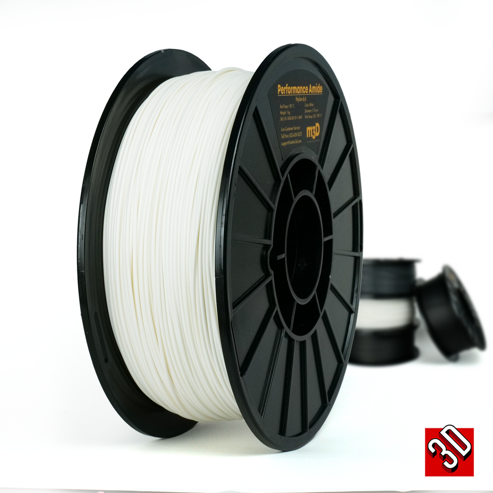 Blanc - Filament Matter3D Performance Nylon (PA66) 1,75 mm - 1 kg