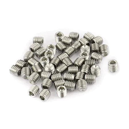 Stainless Steel Metric Thread Set Screw / Grub Screw - M4 x 3mm (10 Pack)