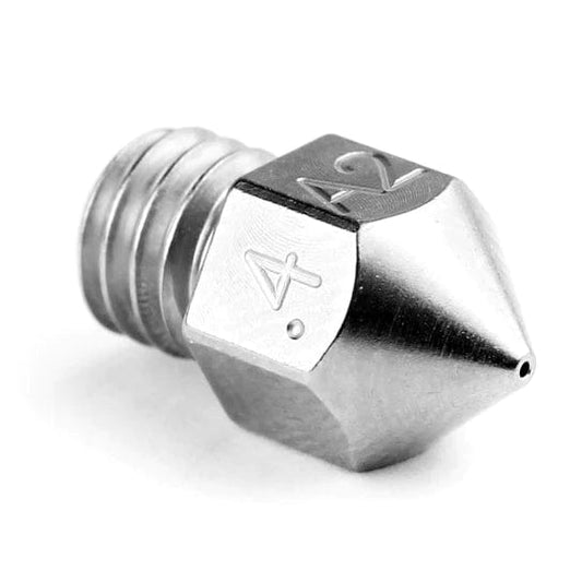 Micro Swiss A2 Hardened Steel Plated Mk8 Nozzle - 1.75mm x 0.40mm