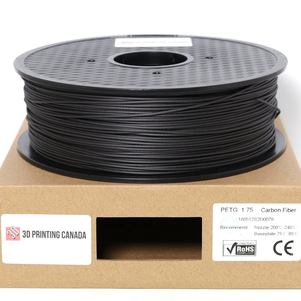 Fibre de carbone - Filament PETG standard - 1,75 mm, 1 kg