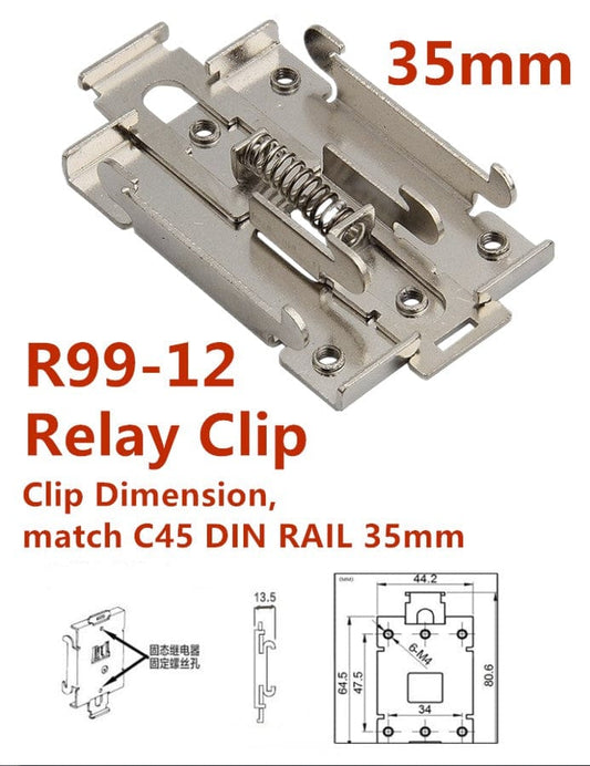 Clips rail DIN - 35mm