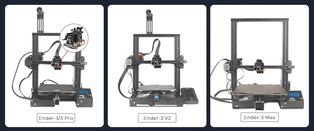 Creality ”Sprite“ Direct Drive Extruder Upgrade Kit for Ender-3/3 Pro, Ender-3 V2, Ender-3 Max Hot End (Pro Temperature 300C)
