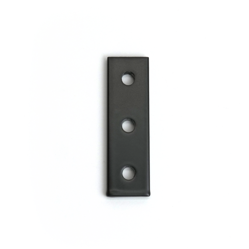 OpenBuilds Joining Strip Plate 3 Holes (Black)