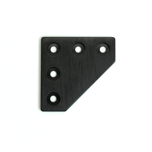OpenBuilds 90 Degree L Joining Plate (5 Holes) (Black)