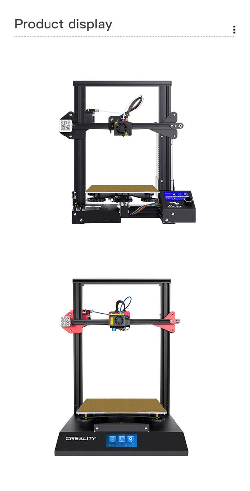 Creality Plaque d'acier à ressort Imprimante 3D, Magnétique