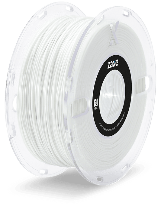 White - Zaxe ABS Filament - 1.75mm, 0.8kg