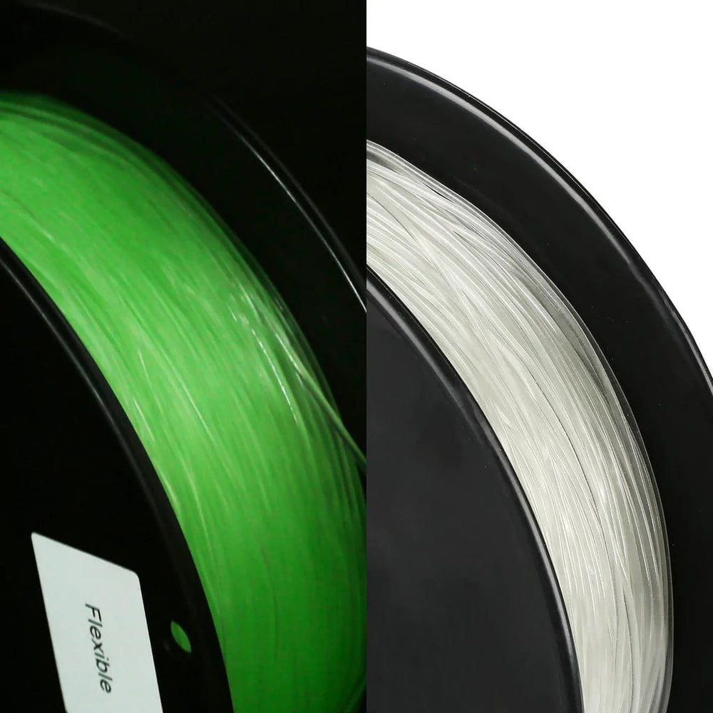 Luminous Green, Glow-in-the-Dark - 1.75mm TPU (Comparable to Sainsmart) - 0.8 kg