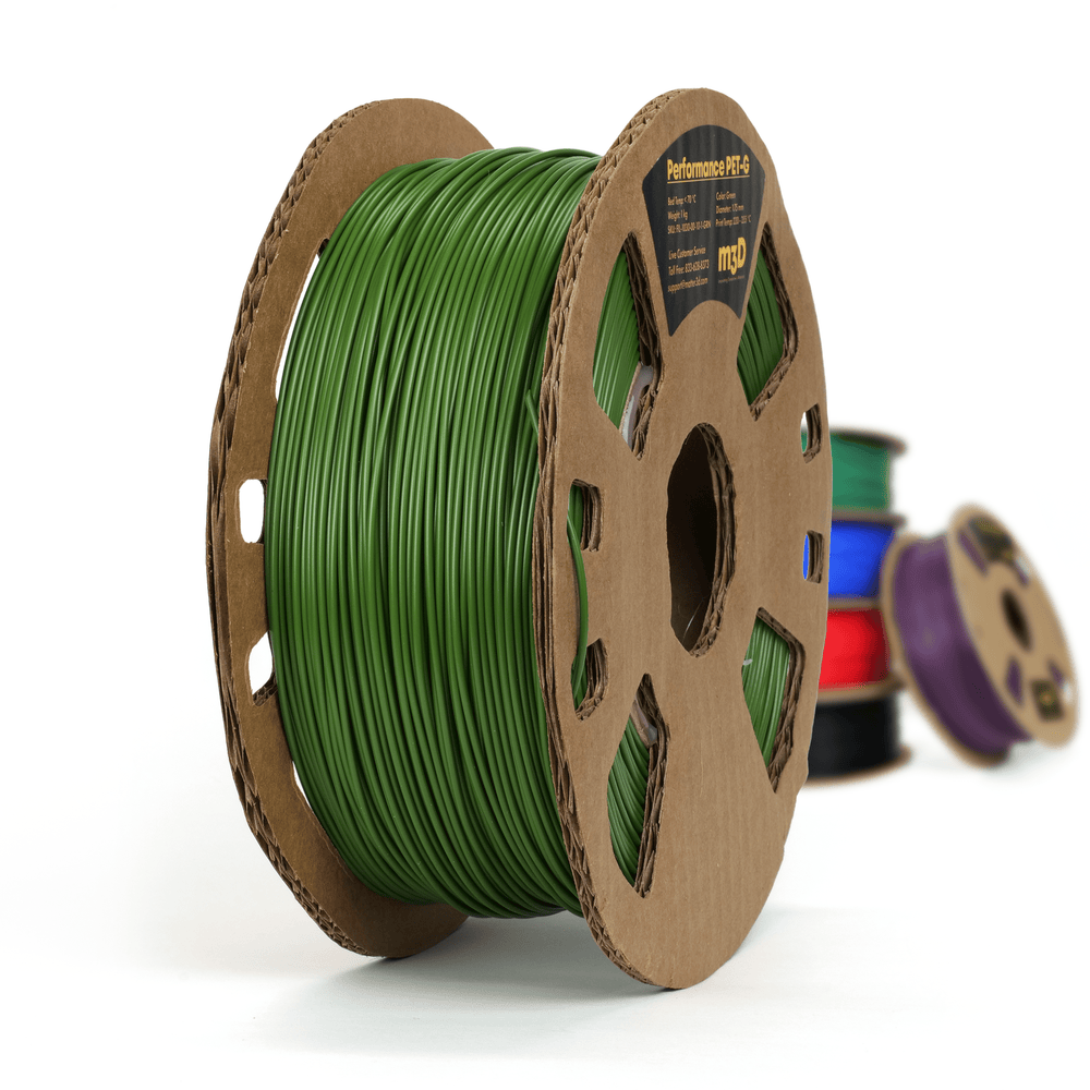 Vert - Filament PETG Matter3D Performance 1,75 mm - 1 kg