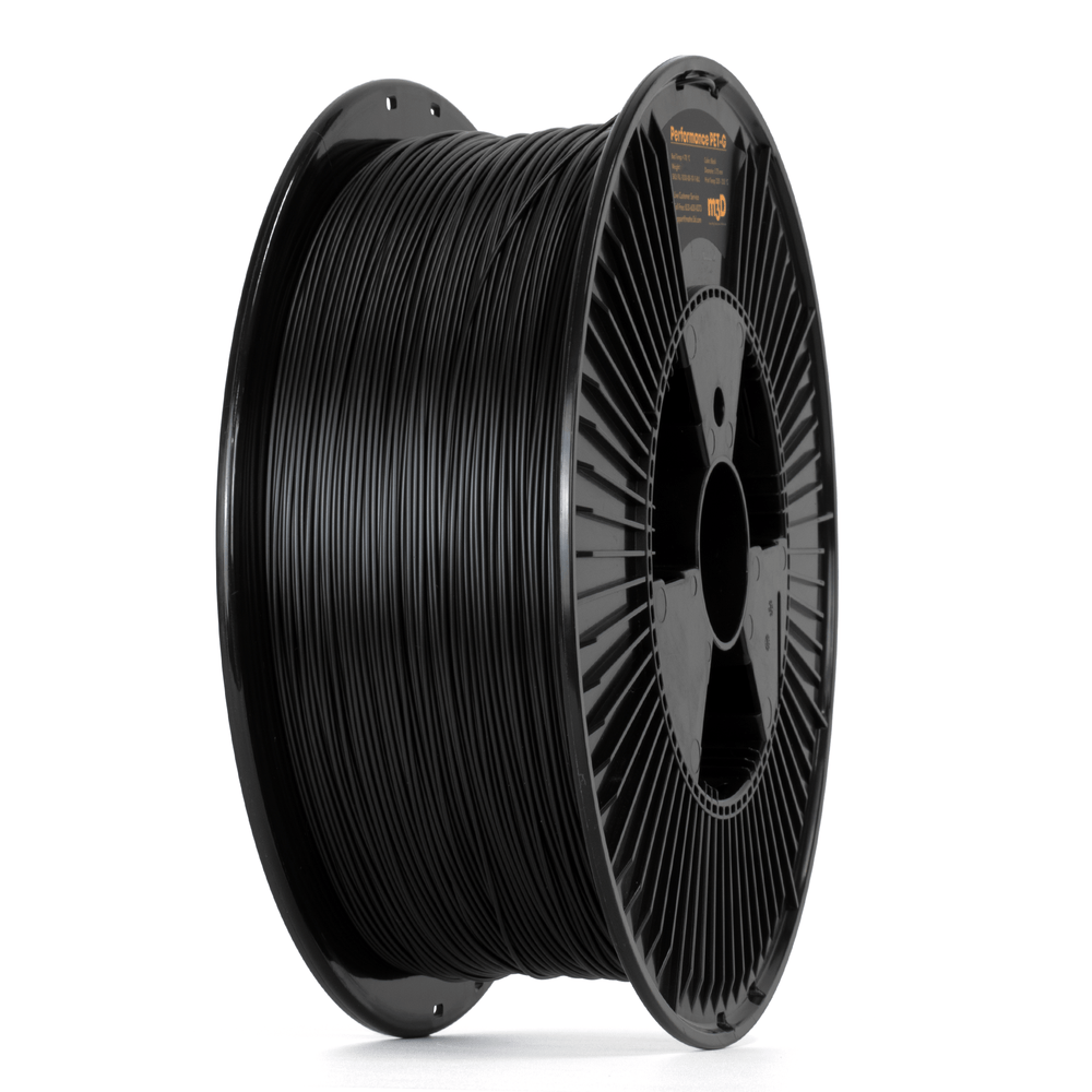 Filament PETG pour imprimante 3D 1,75 mm Noir Bobine 1 kg