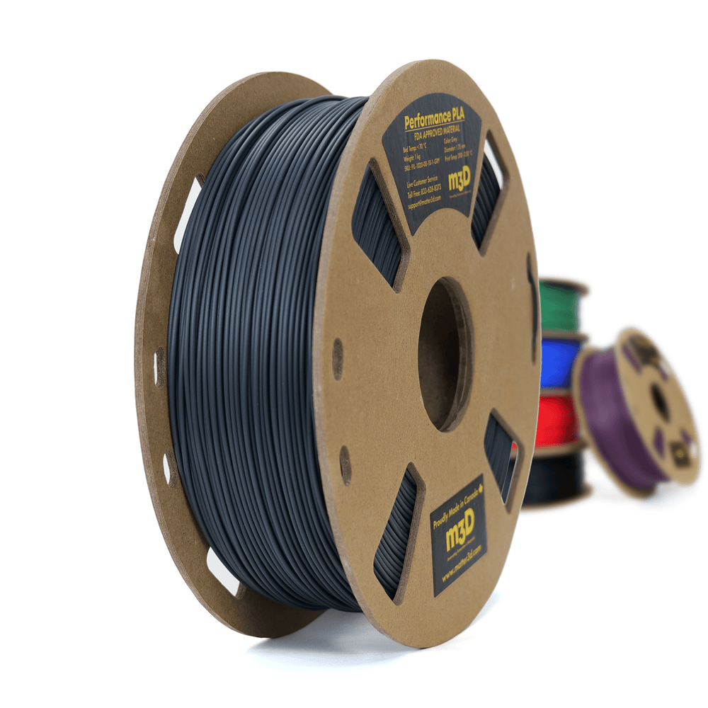 Gris - Filament PLA Matter3D Performance 1,75 mm - 1 kg