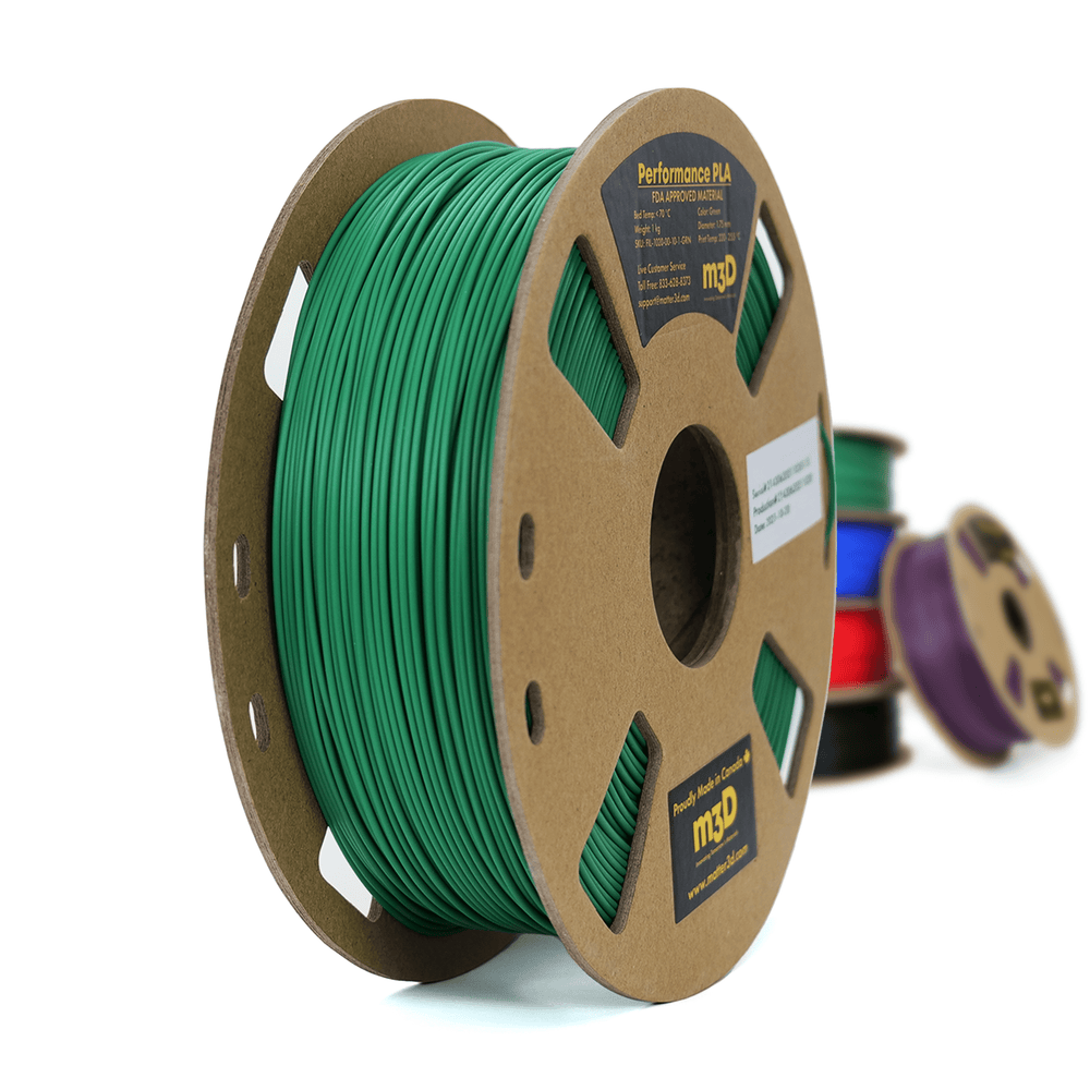 Vert - Filament PLA Matter3D Performance 1,75 mm - 1 kg