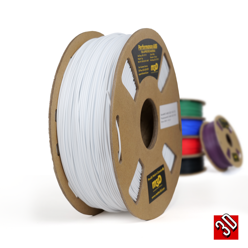 White - 1.75mm Matter3D Performance ABS Filament - 1 kg