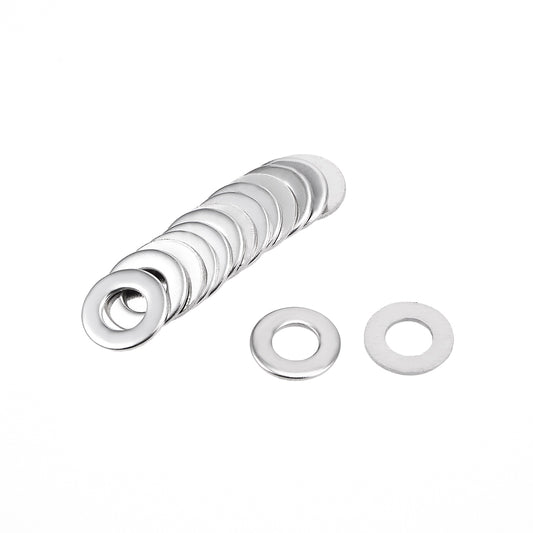 Stainless Steel Metric Flat Washers (10 Pack)